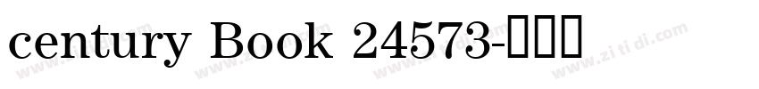 century Book 24573字体转换 century Book 24573字体转换